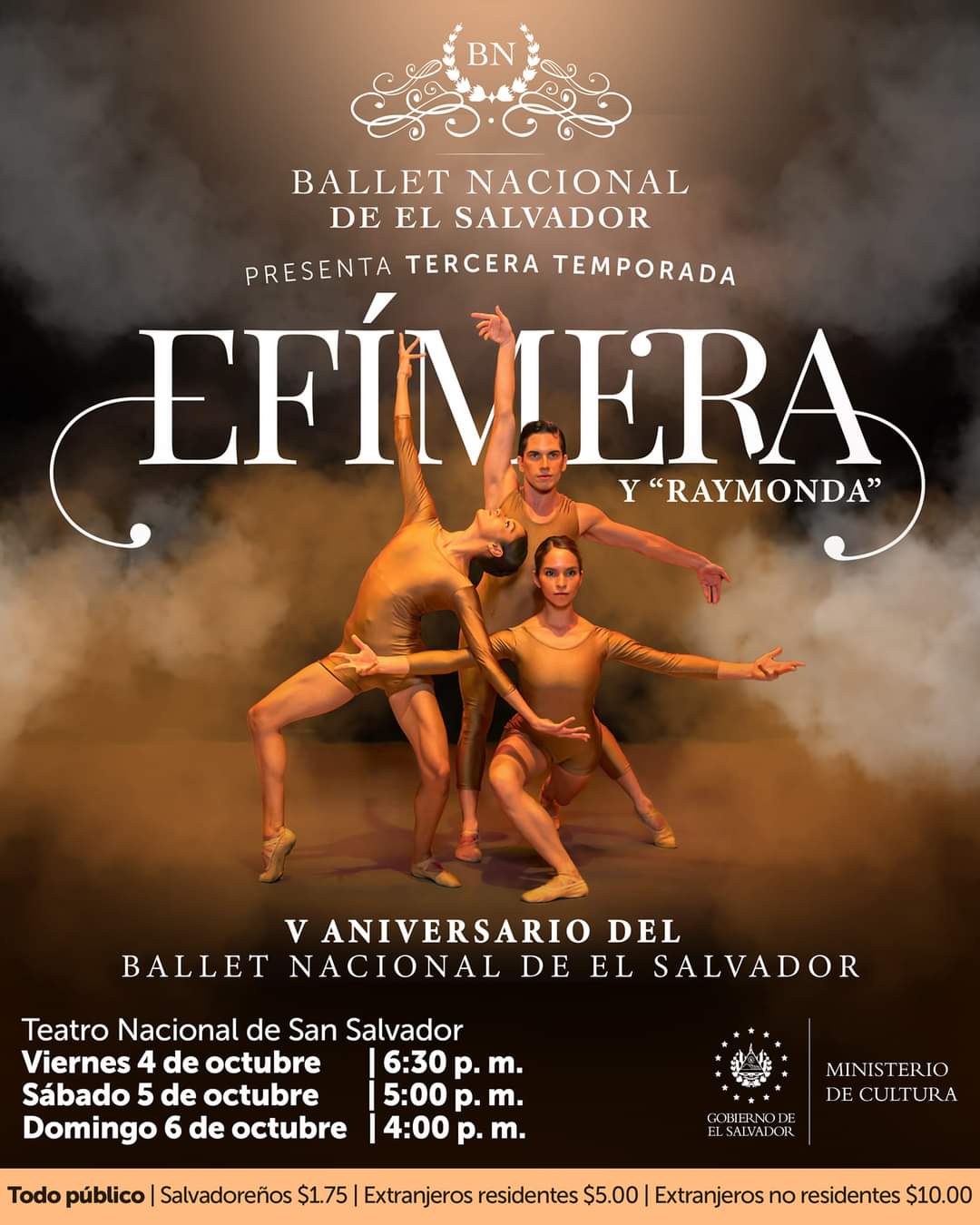 Ballet Nacional presenta: "Efímera" y "Raymonda"