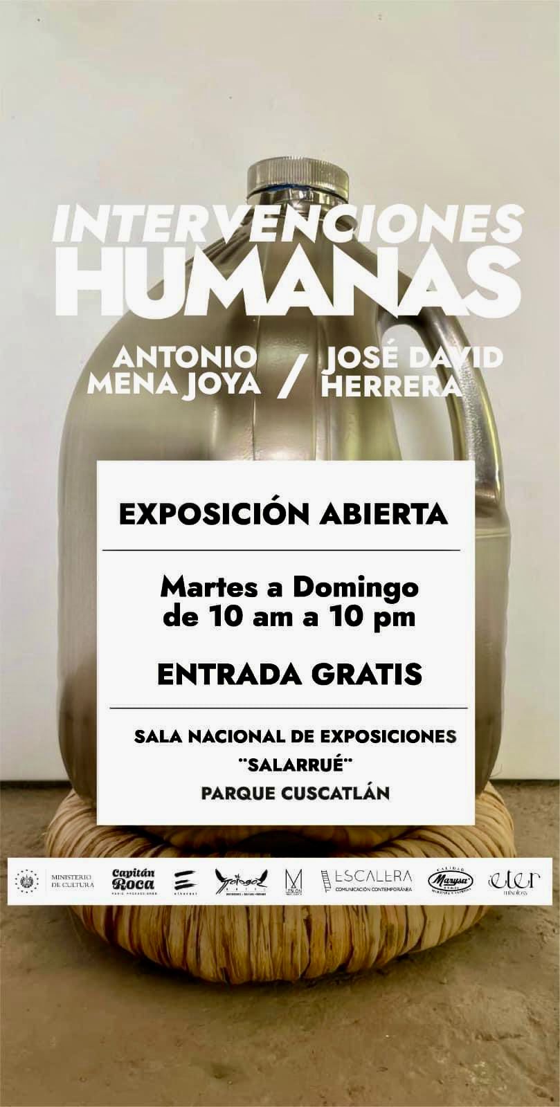 Clausura de la exposición "Intervenciones humanas"