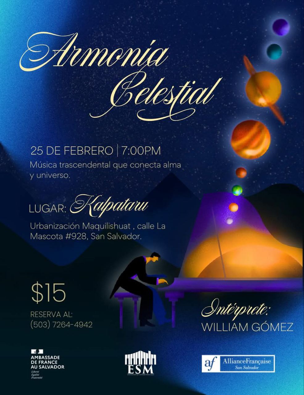 Concierto Armonía Celestial en Kalpataru