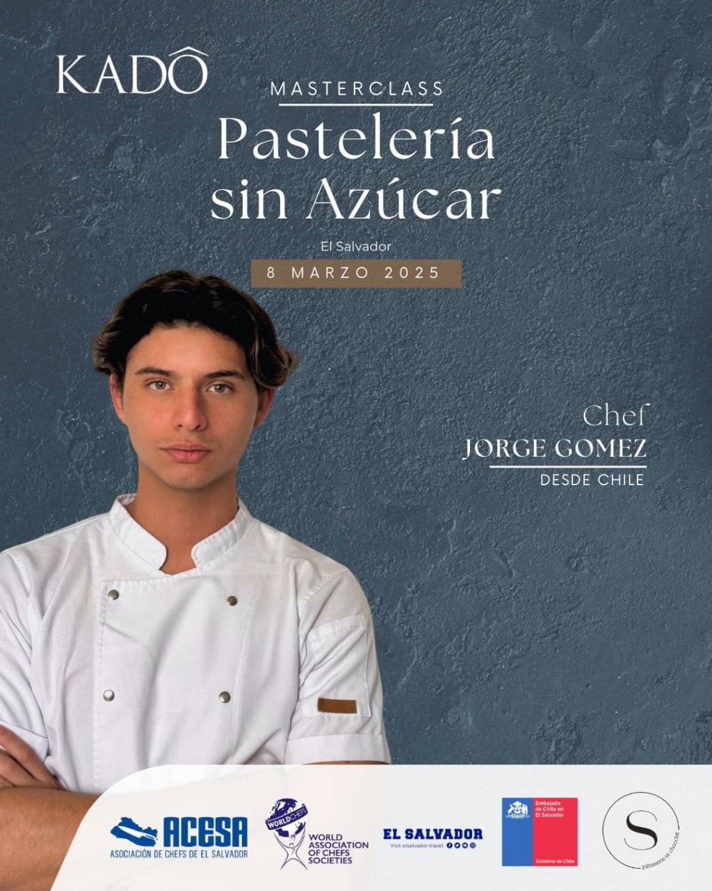 Embajada de Chile invita a Masterclass de pastelería sin azúcar