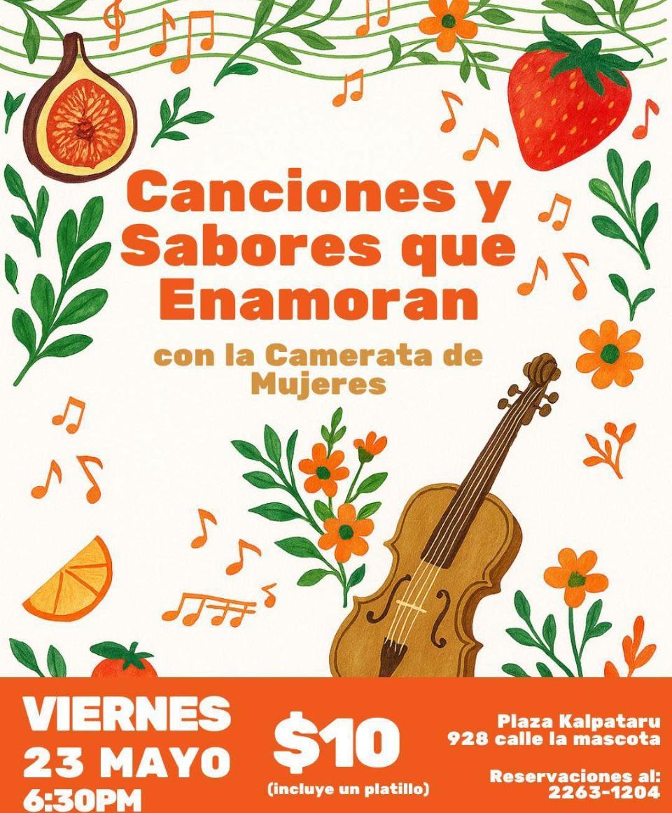Canciones y sabores que enamoran