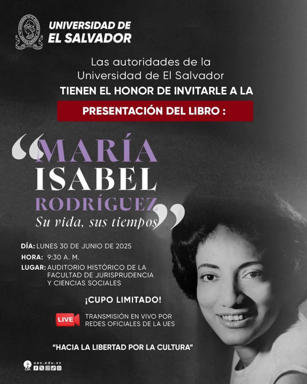 Presentación del libro de María Isabel Rodríguez