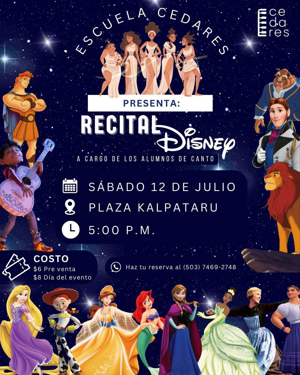 Recital Disney CEDARES