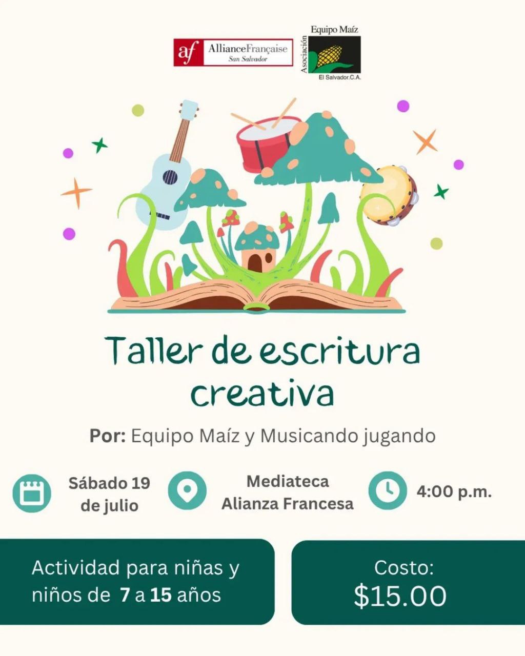 Taller de escritura creativa