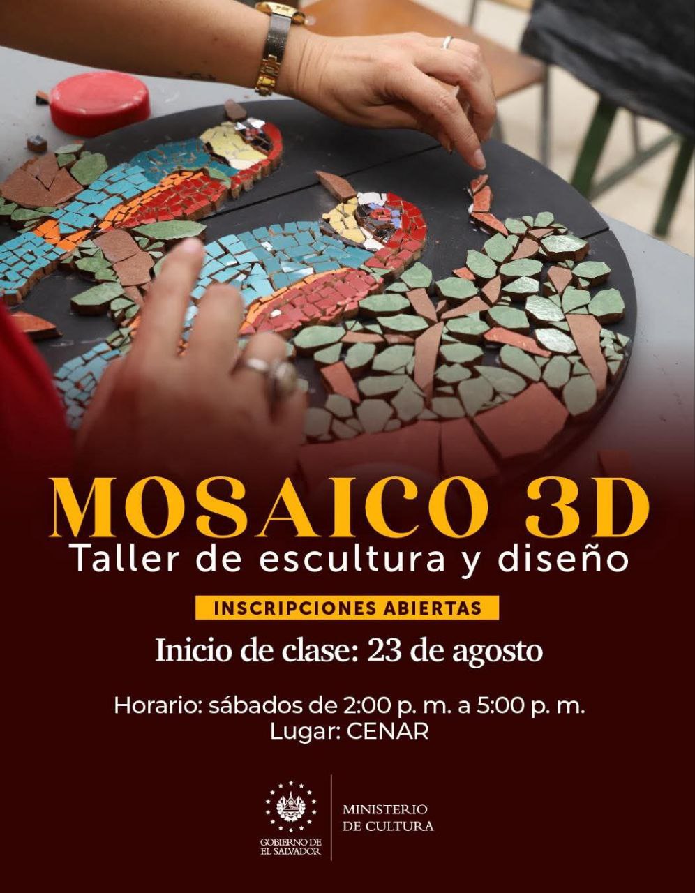 Taller de escultura y diseño "Mosaico en 3D"