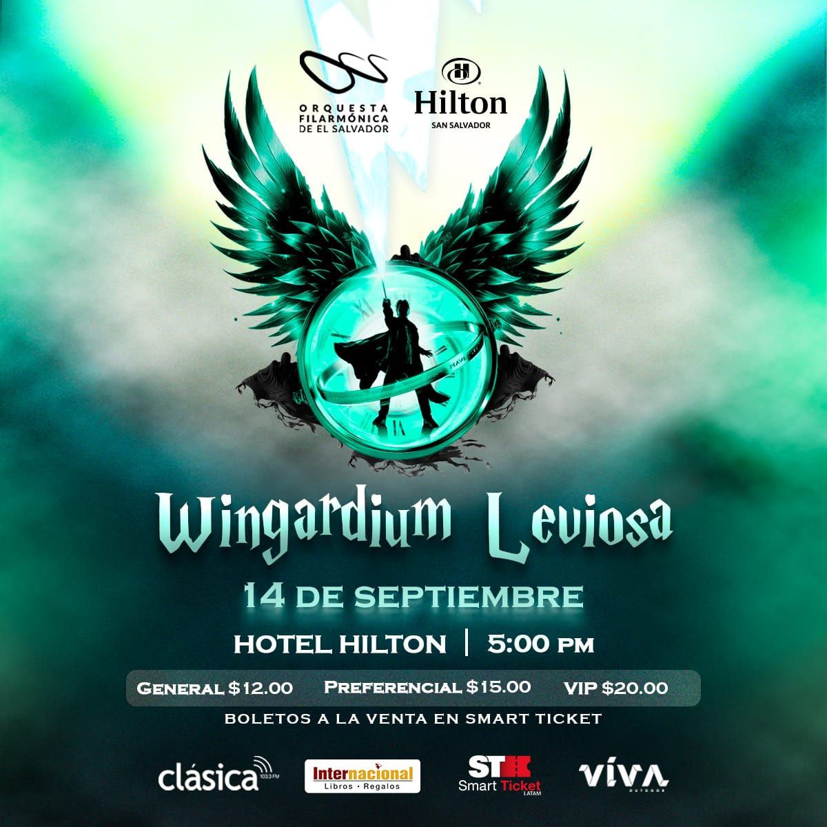 Wingardium Leviosa en el Hotel Hilton