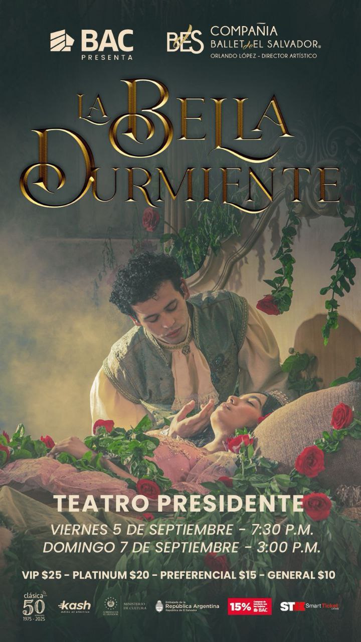 Compañía Ballet de El Salvador presenta La Bella Durmiente