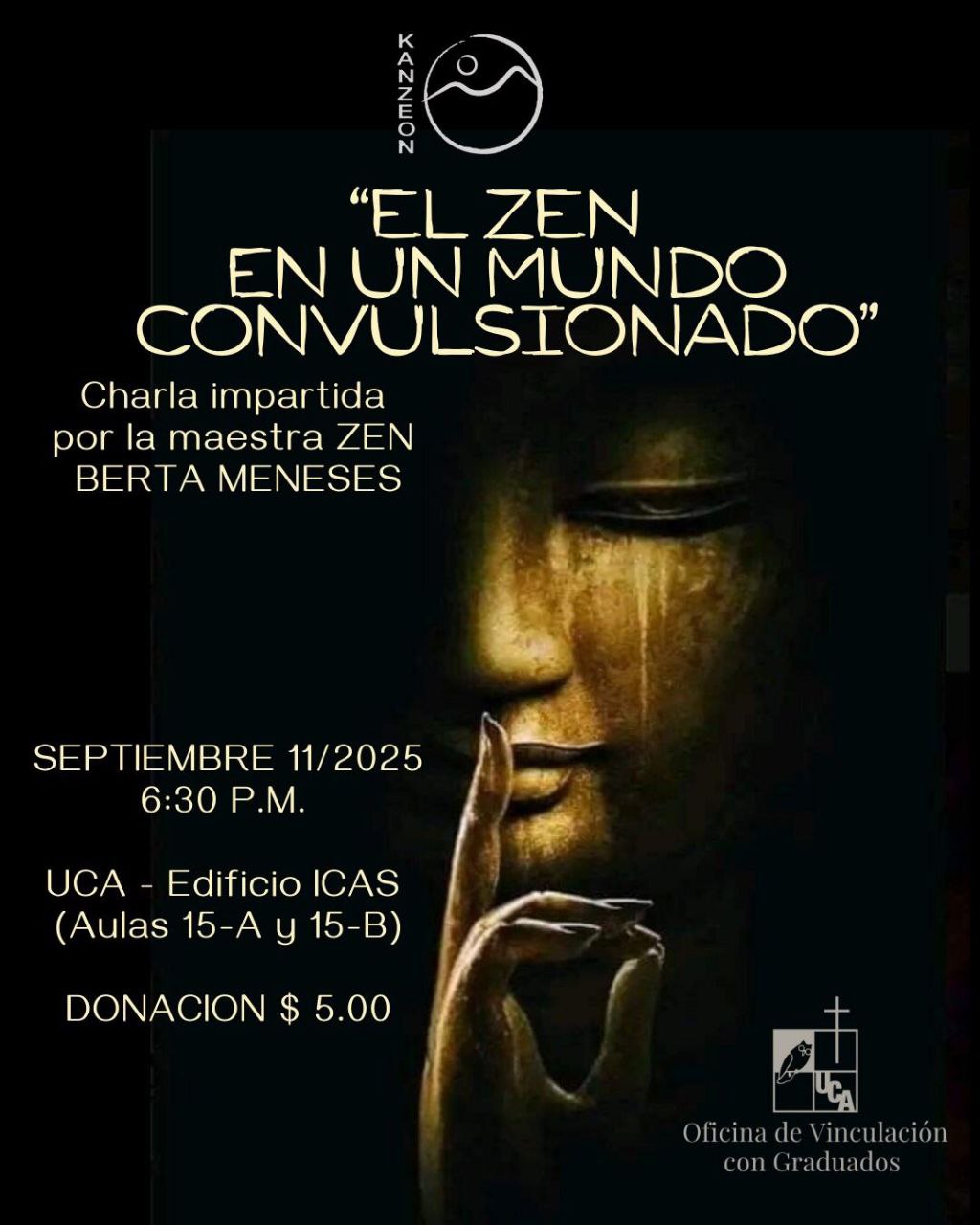 Charla "El zen en un mundo convulsionado"
