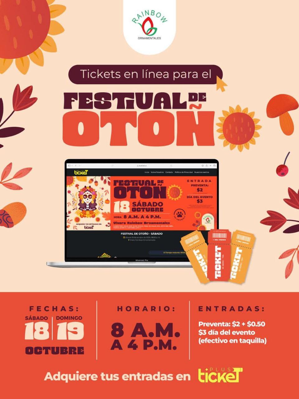 Festival de Otoño Rainbow Ornamentales